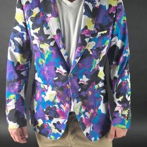 Robert Graham Limited Edition "Galaxy" Blazer (Size 40)